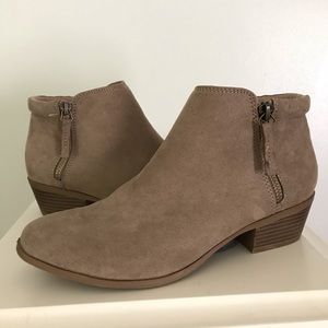 Mossimo Taupe Booties